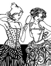 Folkwear 267 M'Lady's Corset Undergarment Vest Sewing Pattern Pattern Only
