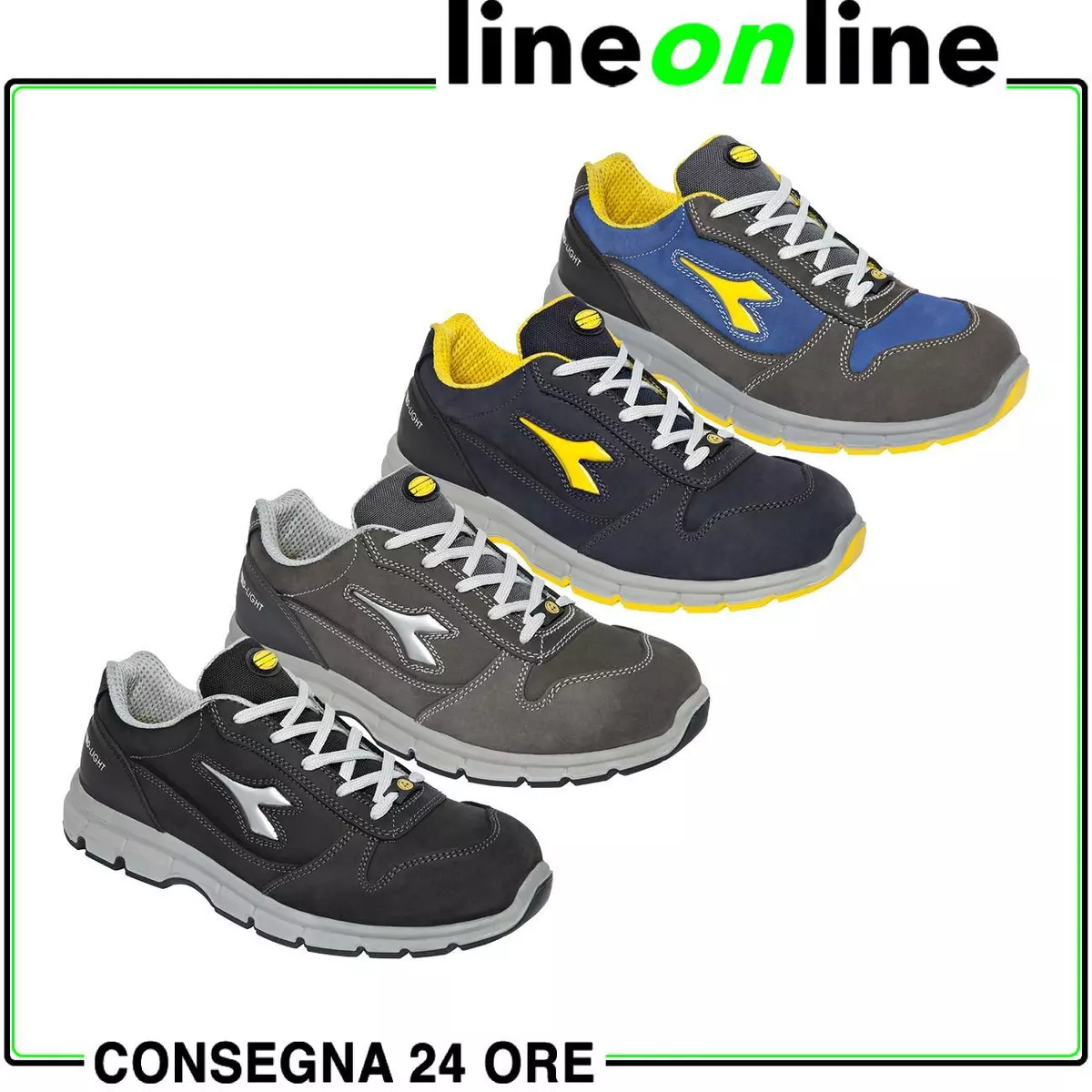 Scarpe antinfortunistiche top diadora leggere