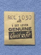 Genuine Rolex 1030 part 443 6959 setting lever ( Detent ) NO SCREW INCLUDED OPEN