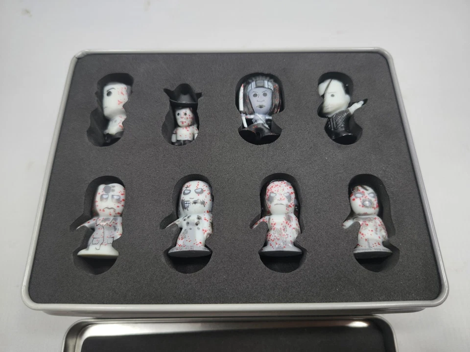 Juego de Chibis Coleccionables Walking Dead AMC Daryl Dixon Lata Con 8 Estatuillas Chibi Foto 4 de 4