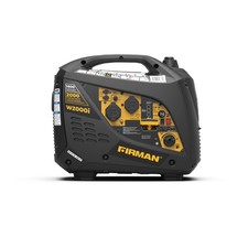 NEW - FIRMAN W01682F 2000/1600 Watt Recoil Start Inverter Generator, Grey