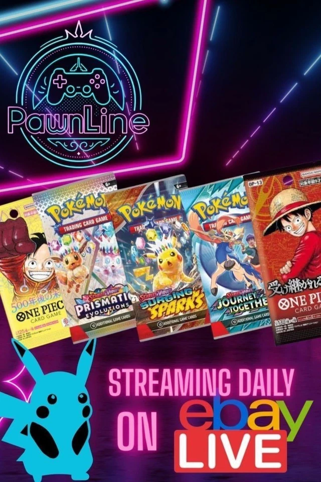 JP One Piece, Pokémon Cards & MORE eBay Live 🔥