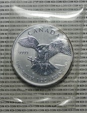 Canada 2014 $5 1oz Birds of Prey Series - Peregrine Falcon 9999 pure silver coin
