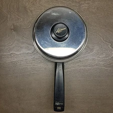 Vintage Lifetime T304 2 Qt Stainless Steel 7 Inch Saucepan w/ Lid Cookware