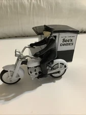 See's Candies Diecast Truck with Sidecar Collectible Novelty Advertisement