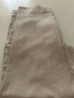 Men's Polo Ralph Lauren Light Tan Linen & Silk Flat Front Pants 35W & 30L — photo 4