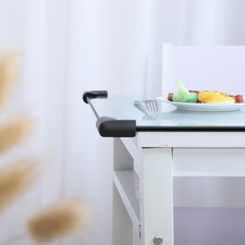 Desk Edge Foam U Shape Corner Cushion Guard Strip Bumper Protector 4pcs Black