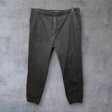 American Eagle Pants Adult xl Black Chino Extreme Flex Joggers Mens w40/L27 309