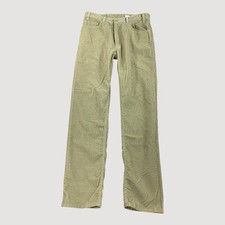 Levi's 505 Corduroy Pants Men's 34x36 Brown Regular Fit Straight Vintage Y2K