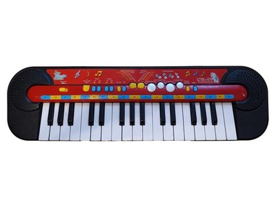 Simba My Music World Kinder Keyboard Rot Schwarz Musikinstrument Spielzeug