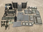 Vintage GI Joe 1983 Headquarters Command Center Original Parts Lot Jail Flag