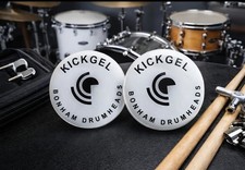 2 X  EQ Patches Blast Bass Drum Impact Discs  CLICK PATCH HEAD SAVER KICKGEL X 2