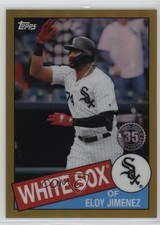 2020 Topps Chrome 1985 Topps Gold Refractor 33/50 Eloy Jimenez #85TC-11 0yj6