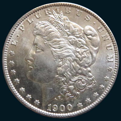 #ad 1900 O Morgan Silver Dollar Nice Details Cleaned Coin FREE Shipping $61.98