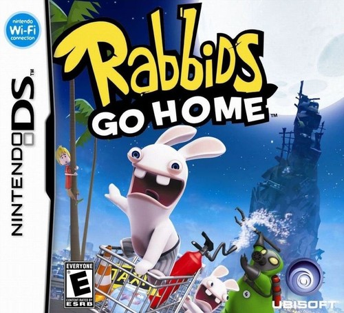 Rabbids Go Home - Nintendo DS Game - Game Only