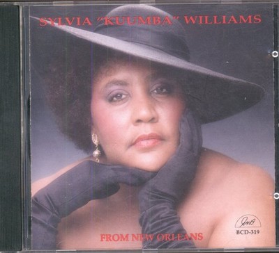 Sylvia Kuumba Williams Aus New Orleans CD USA G.H.B. 1993 CD. CD Hat Aufkleber