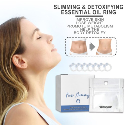 14pcs Essential Oil Nasal Ring Detoxifying Slimming Skin Tighten Boost Ring - Picture 8 of 24