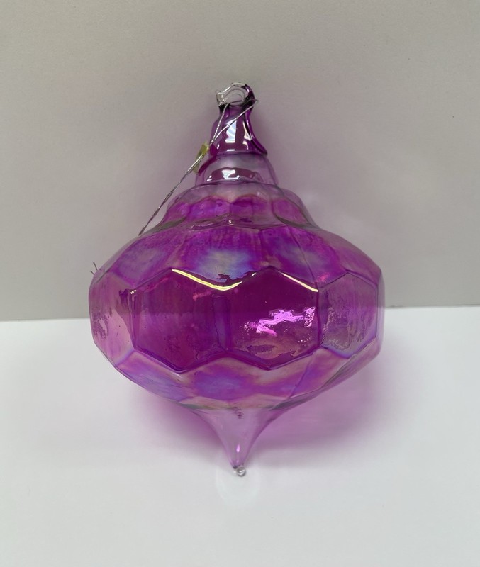 Regency Pink Shaped Ornament - 5” Acrylic