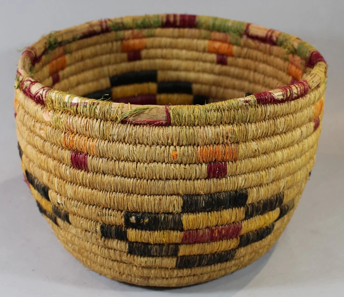 Indian Basket In Us Native American Baskets (1935-Now) for sale | eBay