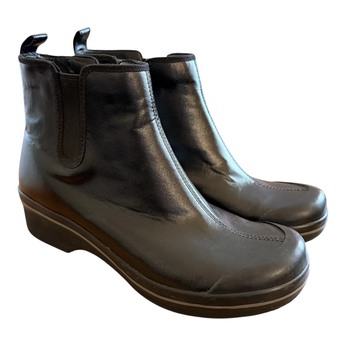 Bottines Femme Dansko Roper Paddock Taille 39 - Cuir Noir, Style Western Cowboy Avec Lacets