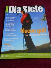 DIA SIETE rivista TIGER WOODS golf LORENA OCHOA TRACY CHAPMAN MARIANO OSORIO