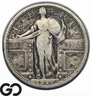 1917 Standing Liberty Quarter Type 1, VF