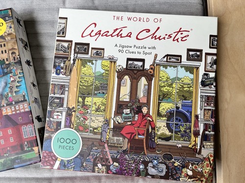 2 Pack Puzzles - Agatha Christie + Charles Dickens - 1000 Piece Puzzles - 第 2/3 張圖片