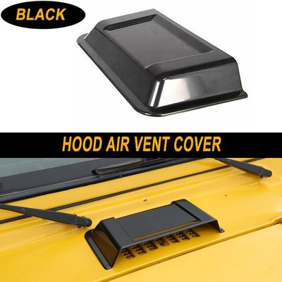 Hood Air Vent Hood Scoop Vent Cover For 97-17 Jeep Wrangler Tj Jk Jku Accessorie