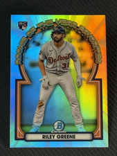 2023 Bowman Chrome REFRACTOR ROOKIE Riley Greene, item 4