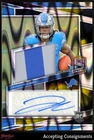 2023 Panini Spectra Supernova #212 Jahmyr Gibbs RPA Rookie PATCH AUTO RC 28/70