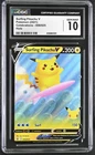 Pokémon GRADED Surfing Pikachu V 008/025 Celebrations 10 CGC ENGLISH