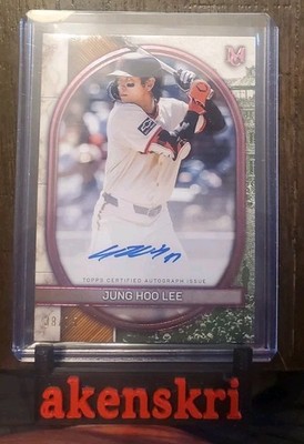   2025 Topps Museum Collection Jung Hoo Lee Auto 75  