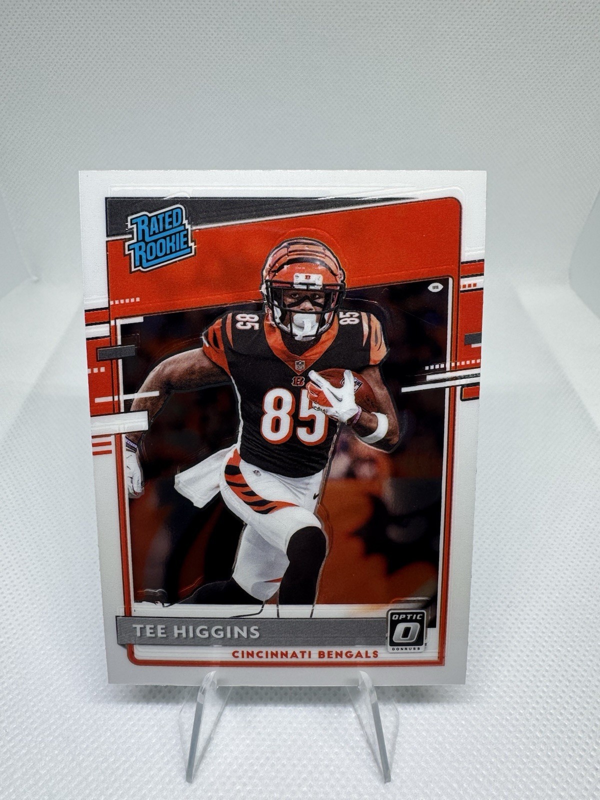 Tee Higgins 2020 Donruss Optic Rated Rookie (RC) #160 Cincinnati Bengals