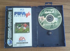FIFA Soccer 96 for Sega Saturn PAL complete with manual and leaflet by EA Sports