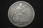 1871 Seated Liberty Dollar, Fine