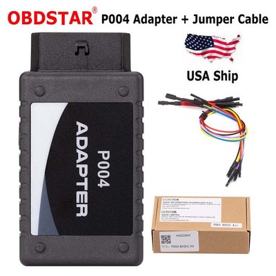 OBDSTAR P004 Adapter Reset Kit Jumper Cable Work For X300 DP Plus/P50/Odo Master