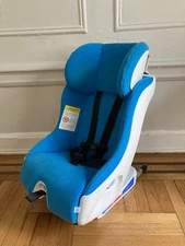 Clek Foonf Convertible CarSeat with Rigid Latch System, Ten Year Blue White