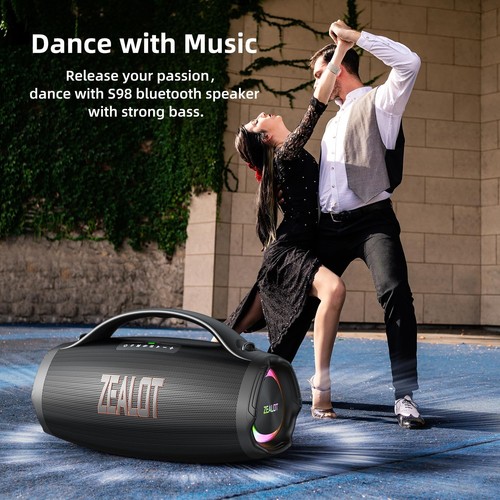 Big Bluetooth Speaker Loud, Protable Speaker with Subwoofer, 160W RMS/200W Pe... - Picture 2 of 6
