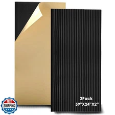 FONESO Acoustic Panels, High Density Sound Absorbing Panels for Walls, Acoust