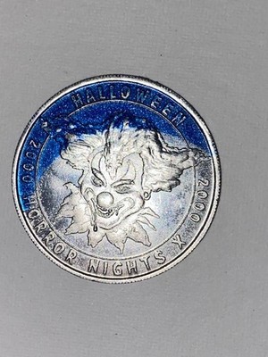 Universal Studios Halloween Horror Nights 2000 Coins HHN X Jack the Clown Y2K