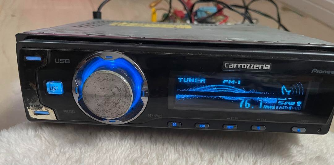 Pioneer Carrozzeria DEH‑P620 CD Car Stereo Receiver 1DIN