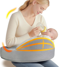 Memory Foam Nursing Pillow - Pioneering Safety Fence-Plus Size Breastfeeding Pil