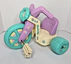 Vintage 1985 Hasbro Cabbage Patch Kids Doll FreeWheeler Cycle Big Wheel Tricycle