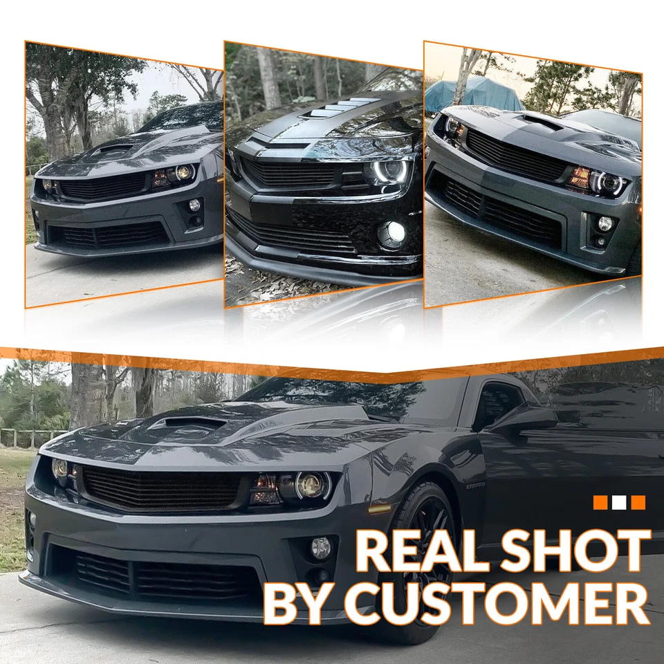 Parachoques delantero de plástico para Chevrolet Camaro SS LT ZL1 2010-2015 92243533 Foto 2 de 4