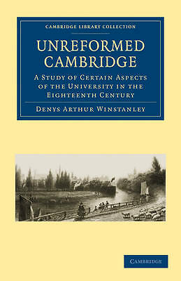 Unreformed Cambridge Winstanley Paperback Cambridge University Press