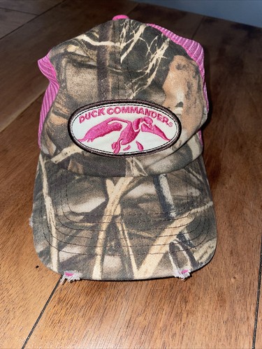 Duck Dynasty Women's Pink Camo Logo Hat 