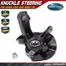 Front Right Passenger Steering Knuckle Assembly for Honda Civic 17-20 Hatchback