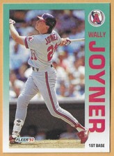 WALLY JOYNER ANGELS #62 - FLEER NM-MT 1992