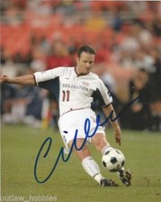 New England Revolution  Eric Wynalda Autographed Signed 8x10 Photo COA B