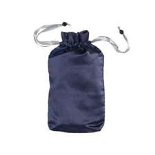 Pure Romance- Toy/Makeup/Travel Discreet Storage Bag - Navy Satin- New!